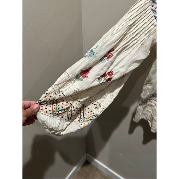 Anthropology Kayla Embroidered Blouse - Picture 7 of 11